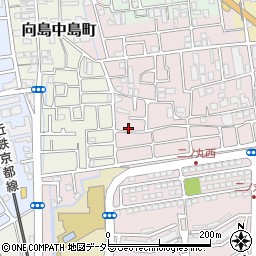 京都府京都市伏見区向島二ノ丸町6周辺の地図