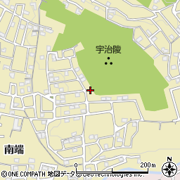 京都府宇治市木幡南山12-92周辺の地図