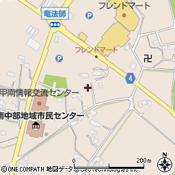 滋賀県甲賀市甲南町竜法師639周辺の地図