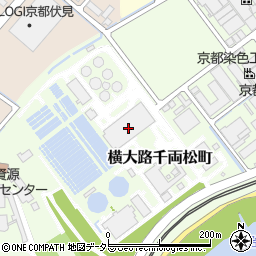 京都市伏見水環境保全センター周辺の地図