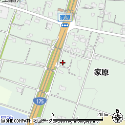 兵庫県加東市家原270周辺の地図