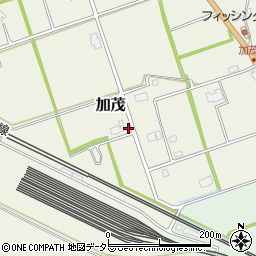 兵庫県三田市加茂1350周辺の地図