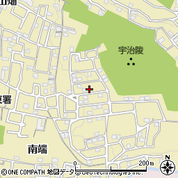 京都府宇治市木幡南山12-55周辺の地図