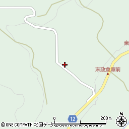 広島県庄原市東城町粟田2782周辺の地図