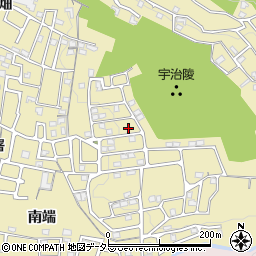 京都府宇治市木幡南山12-57周辺の地図