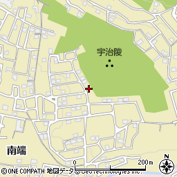 京都府宇治市木幡南山12-205周辺の地図