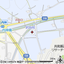 兵庫県三田市中内神315周辺の地図