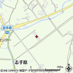 兵庫県三田市志手原1524周辺の地図