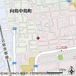 京都府京都市伏見区向島二ノ丸町5周辺の地図