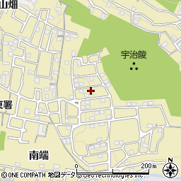 京都府宇治市木幡南山12-48周辺の地図