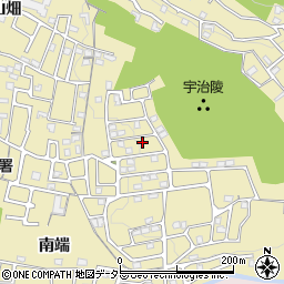 京都府宇治市木幡南山12-49周辺の地図