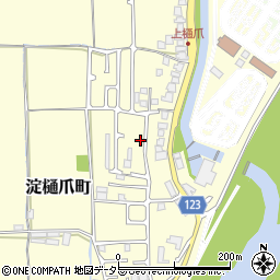 京都府京都市伏見区淀樋爪町160周辺の地図