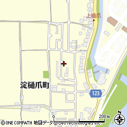 京都府京都市伏見区淀樋爪町157-7周辺の地図