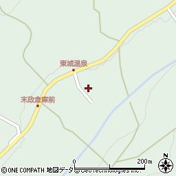 広島県庄原市東城町粟田2538周辺の地図