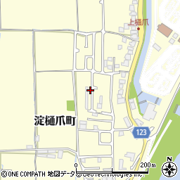 京都府京都市伏見区淀樋爪町156-12周辺の地図