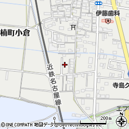 三重県四日市市楠町小倉477周辺の地図