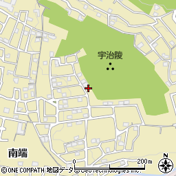 京都府宇治市木幡南山12-90周辺の地図