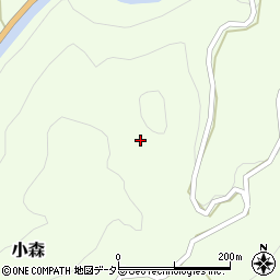 岡山県加賀郡吉備中央町小森400周辺の地図