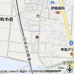 三重県四日市市楠町小倉464周辺の地図