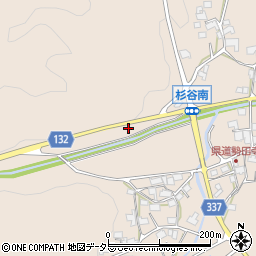 滋賀県甲賀市甲南町杉谷1147周辺の地図