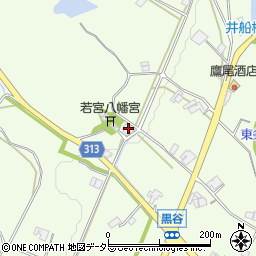 兵庫県加東市黒谷274周辺の地図