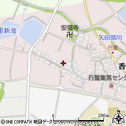 兵庫県姫路市香寺町行重252周辺の地図