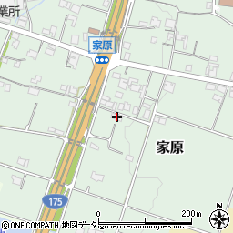 兵庫県加東市家原267周辺の地図