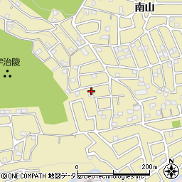 京都府宇治市木幡南山68-74周辺の地図