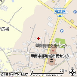 滋賀県甲賀市甲南町竜法師495周辺の地図