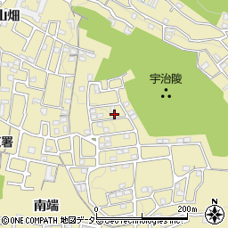 京都府宇治市木幡南山12-43周辺の地図