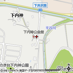 兵庫県三田市下内神814周辺の地図