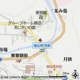 愛知県岡崎市樫山町宮東75周辺の地図