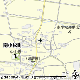 三重県四日市市南小松町1539-1周辺の地図