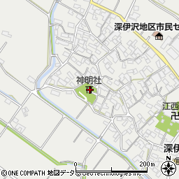 三重県鈴鹿市深溝町1747周辺の地図