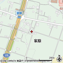 兵庫県加東市家原281-1周辺の地図