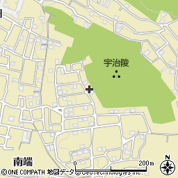 京都府宇治市木幡南山12-88周辺の地図