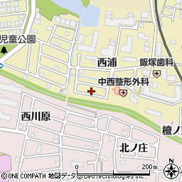 京都府宇治市木幡熊小路12周辺の地図