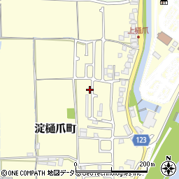 京都府京都市伏見区淀樋爪町156-7周辺の地図