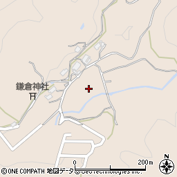 京都府亀岡市東別院町鎌倉築ケ野周辺の地図