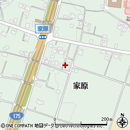 兵庫県加東市家原281周辺の地図