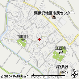 三重県鈴鹿市深溝町1643周辺の地図