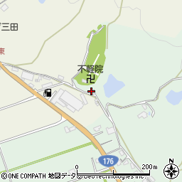 兵庫県三田市加茂200周辺の地図