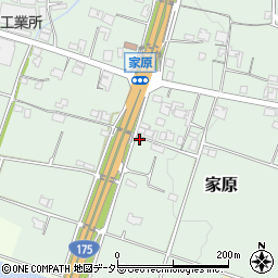 兵庫県加東市家原271周辺の地図