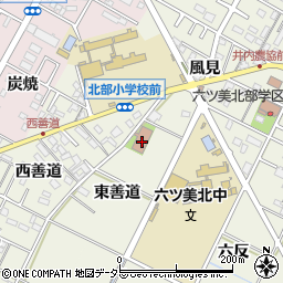 愛知県岡崎市土井町東善道3周辺の地図