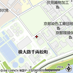 京都府京都市伏見区横大路千両松町208周辺の地図