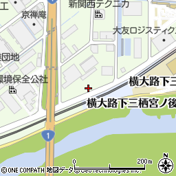 京都府京都市伏見区横大路千両松町78周辺の地図