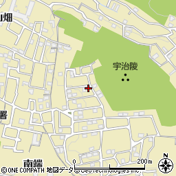 京都府宇治市木幡南山12-39周辺の地図