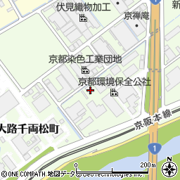 京都府京都市伏見区横大路千両松町166周辺の地図