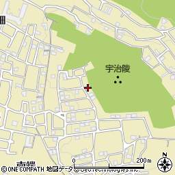 京都府宇治市木幡南山12-86周辺の地図