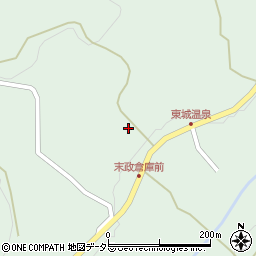 広島県庄原市東城町粟田2691周辺の地図